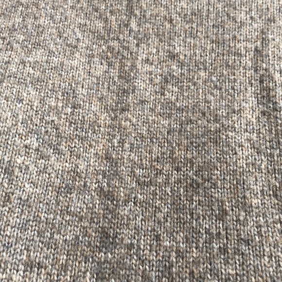 SONOMA Goods For Life Super soft v-neck hooded sweater in light brown. Size S. - Picture 11 of 13